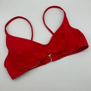 Vintage‎ 90s Victoria's Secret Red Bra with Adjustable Back Strap Size 8 B/C